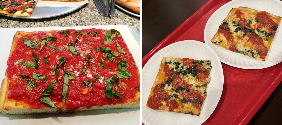 Frank's Pizza Menu