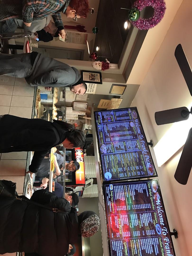 Frank's Pizza Menu image 1